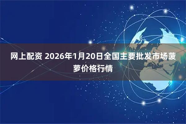 网上配资 2026年1月20日全国主要批发市场菠萝价格行情